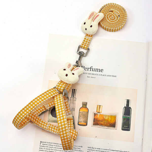 Small Dog Harness Leash Material Quick Release Nylon Straps Anti Pulls Dogs Pet Items Cat Leash Supplies Lanyard Accessories